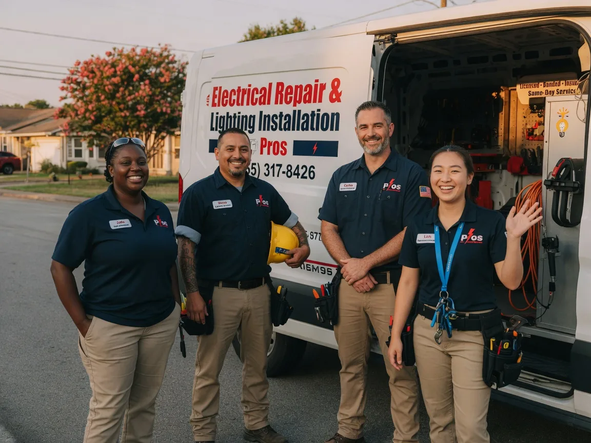 Licensed Electrician company in Rochester, TX